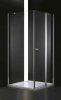 Душевой уголок, квадратный.  ELENA-W-A-12-100-C-Cr  1000x1000x1950 Cezares