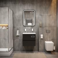 Зеркало с подсветкой и функцией антизапотевания ART&MAX Genova AM-Gen-600-800-DS-F-H