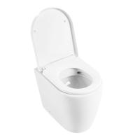 Унитаз приставной безободковый, P-trap MARINO BB105CBR BELBAGNO