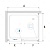 Душевой уголок RGW PA-76-1 (PA-016 + Z-060-2) прямоугольный  180* 90*195 350876189-11 профиль Хром стекло Прозрачное 6 мм RGW