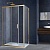 Душевая уголок прямоугольный VSR-3AL8012CLG 1200х800x1900 профиль брашированное золото стекло прозрачное VINCEA