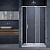Душевая дверь Alpha VDS-3AL120CL 1200х1900 цвет хром стекло прозрачное Vincea